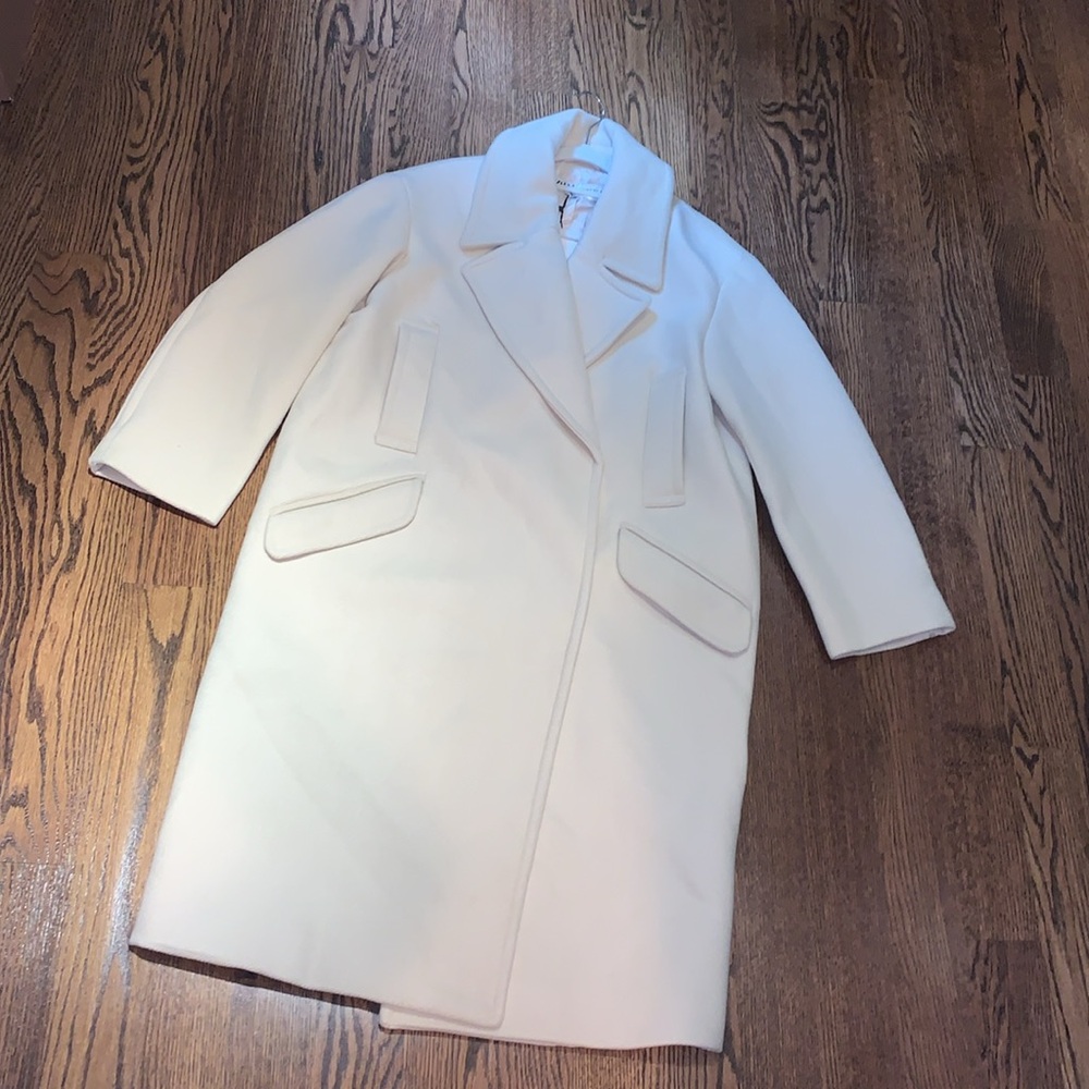 Zara Oversized With Pockets Coat‎ - Picture 6 of 17